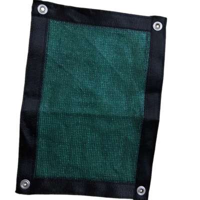 Supplier with gromets 180gsm 3mx50m fire proof PE taped dark green safety net for scaffold and construction