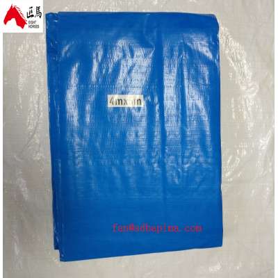 Cheap price factory 4*5m PE PU PP Tarpaulin