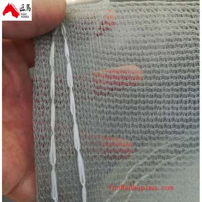 Cheap price factory 4*6m 110gsm New HDPE add UV  Titanium or silvery color safety net for construction and scaffold