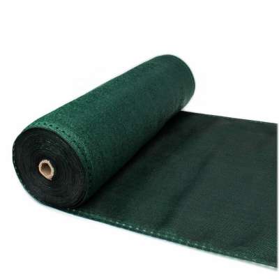 Factory Hunter green 180gsm 2mx50m PE UV taped edge plastic privacy screen for balcony and garden