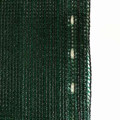 Factory Green HDPE add UV 160 gsm 2 X 50M tape yarn Agricultural sun shade net