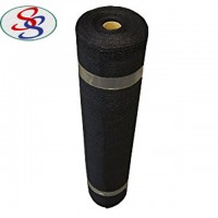 195g/m2 1.83x20m mono-tape knitted black shade cloth